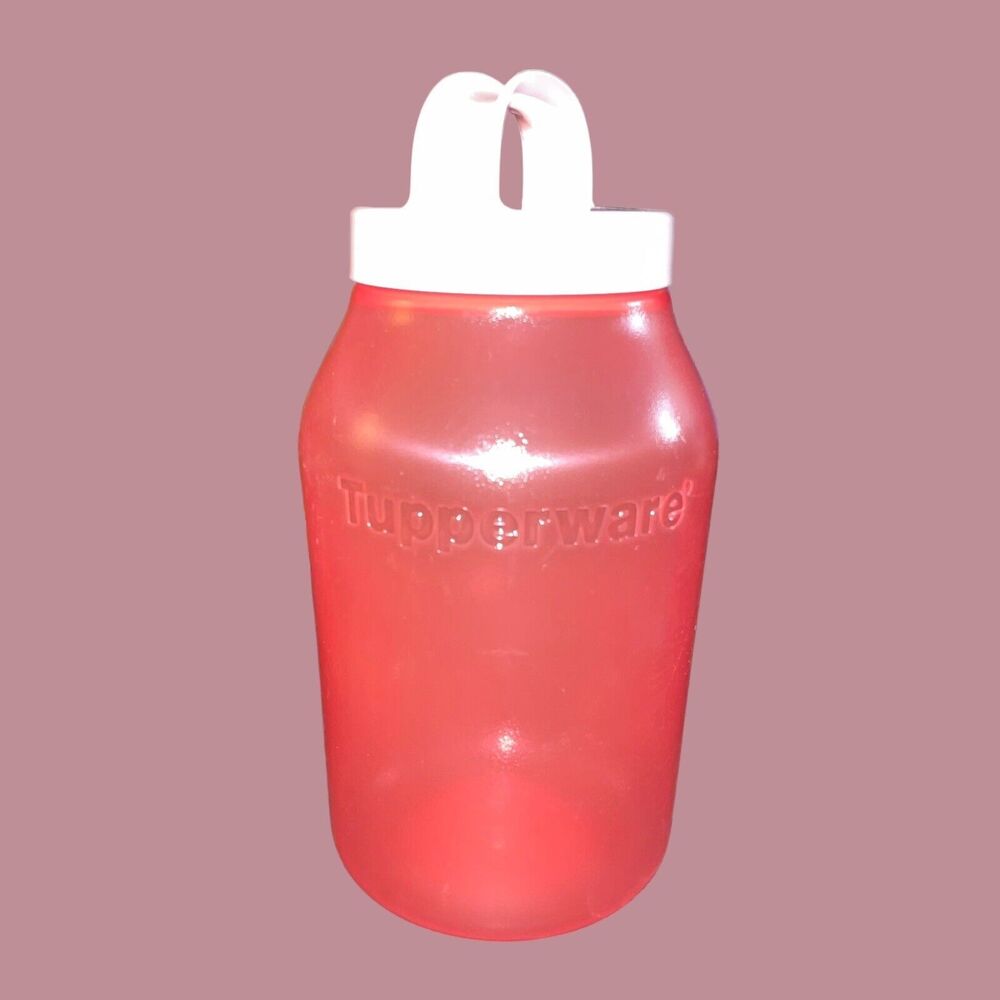 Tupperware XL Universal Jar 12 Cup /3qt /3L Jug Travel Food Storage Pink New
